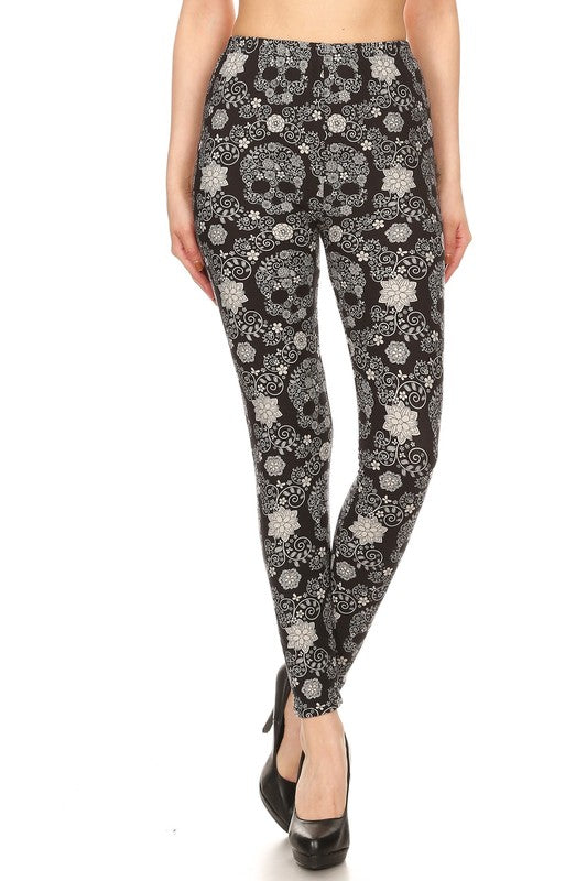 Soulless Sugar Skulls - Women's Plus 3X/5X Leggings