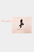 Born to Swim Mermaid Embroidered Wet Suit Pouch