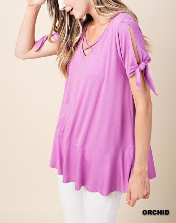 The Veronica - Women's Tunic in Orchid