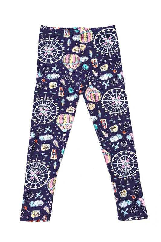 Cotton Candy Carnival - Girls Leggings
