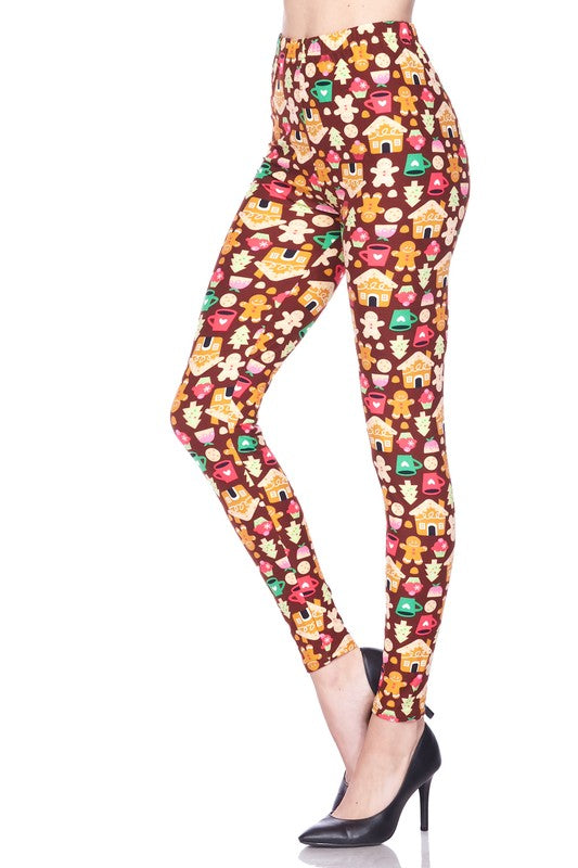 Going to Grandma's House - Women's Extra Plus Size Leggings