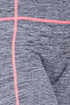 Performance Athletic Legging - Women's Gray with Coral