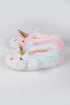 Fuzzy Unicorn Rainbow Dyed Slippers