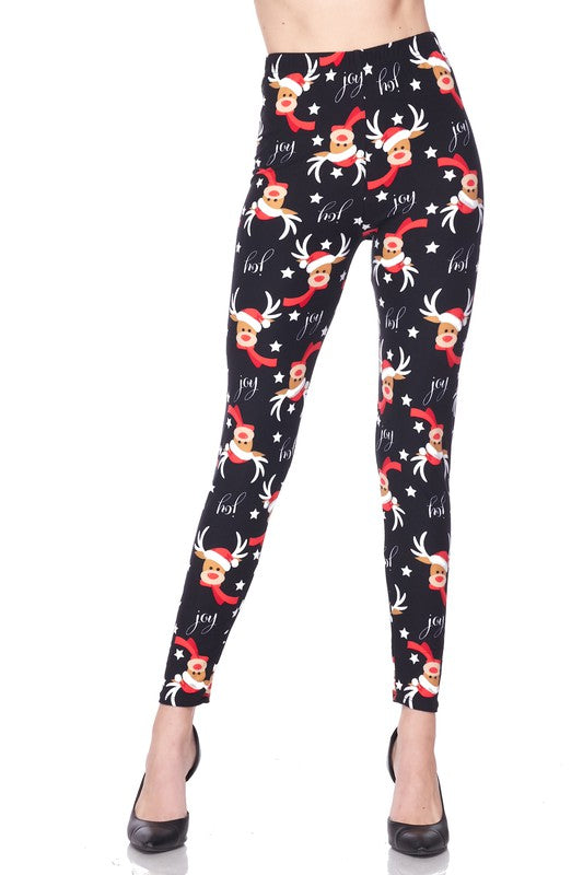 Reindeer Clause - Women's Extra Plus Size Leggings
