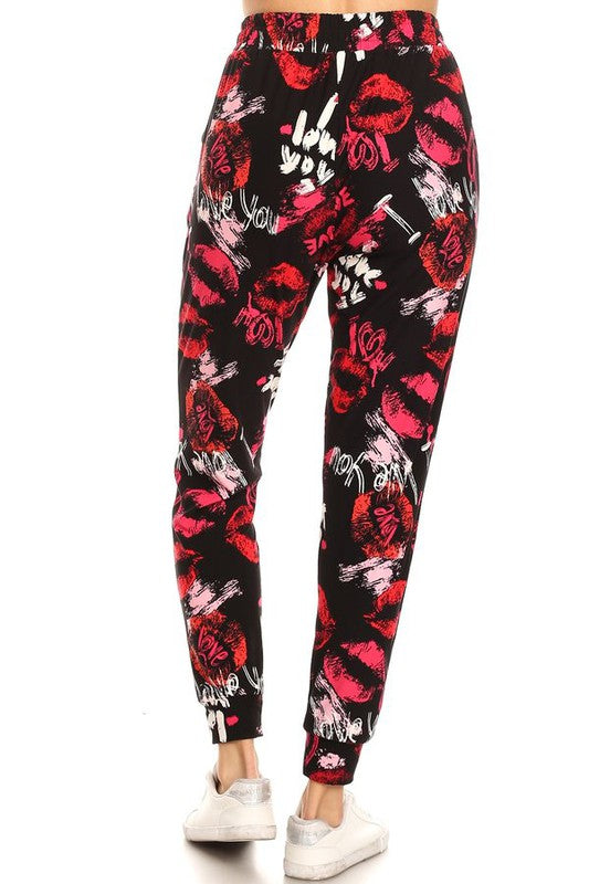 Love You Bunches - Women's Jogger Pajama Bottom