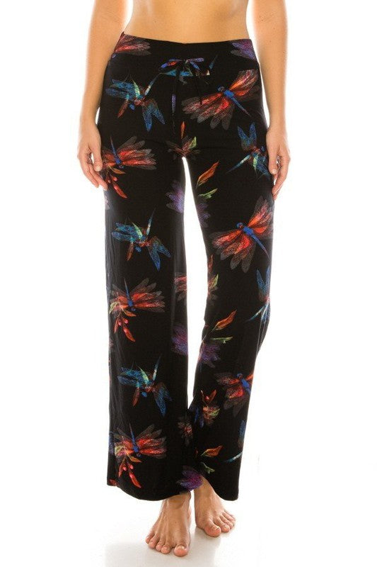 Watercolor Dragonflies - Women's Lounge Pants