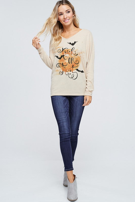 The Trixie - Women's Top in Oatmeal