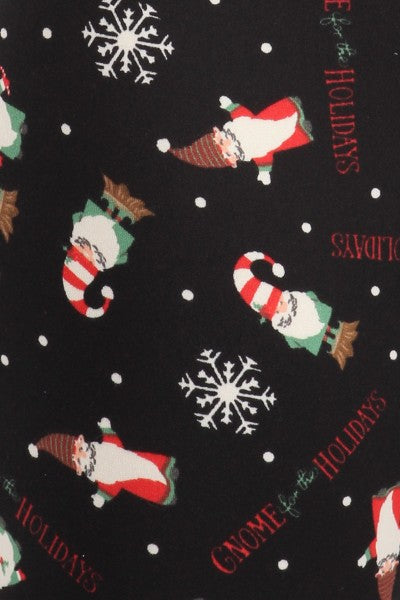 Gnome for the Holidays - Women's Fleece Lined Leggings