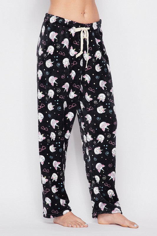 Onyx Caticorns - Women's Pajama Pants