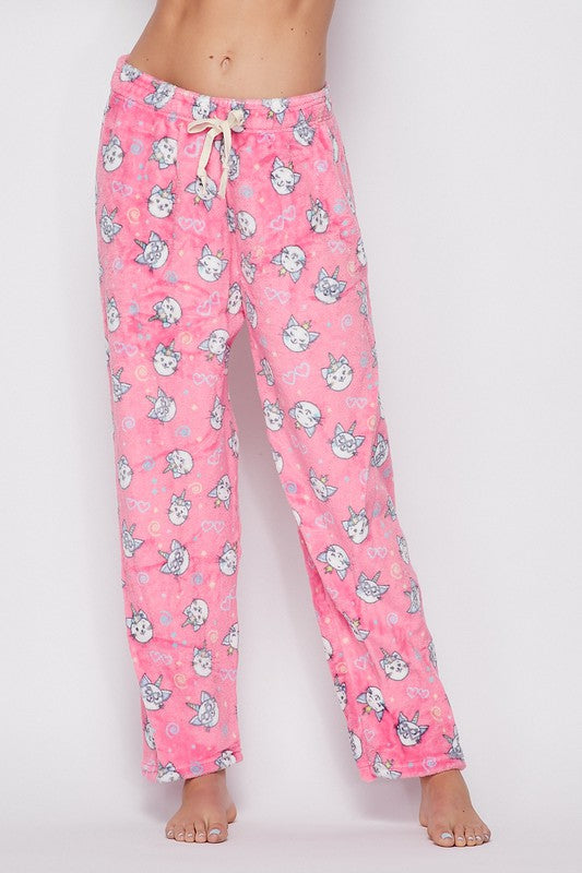 Rosy Road Trip Women's Pajama Pants - Little Sleepies