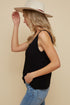 The Nell - Women's Knit Tank in Black