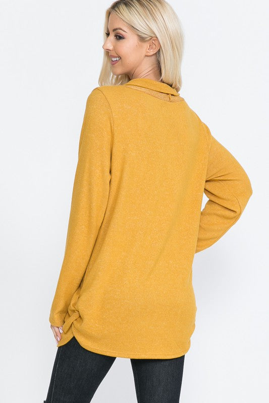 The Mary - Women's Top in Mustard