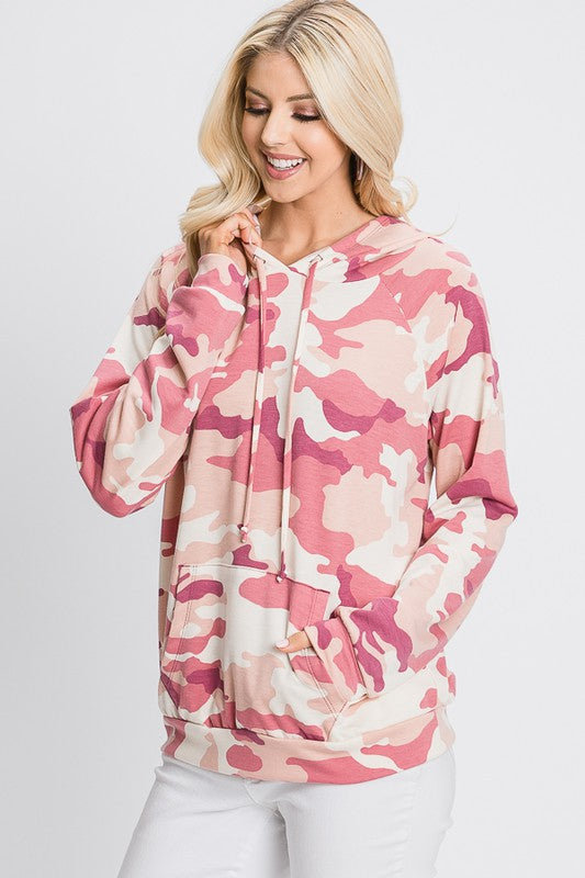 The Brienne - Women's Plus Size Top with Hood