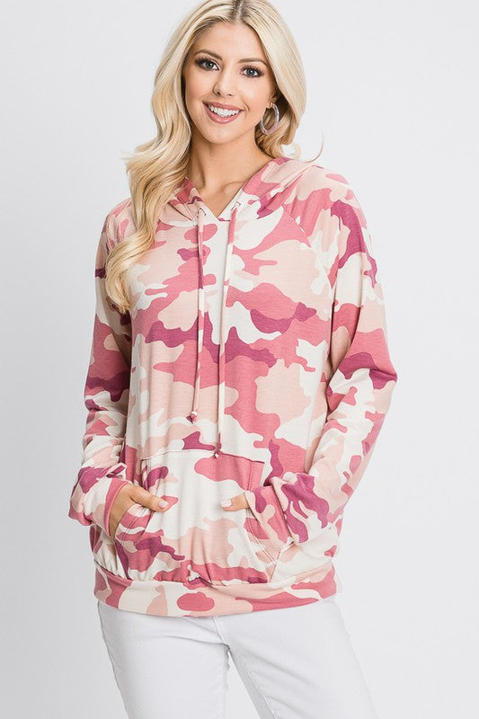 The Brienne - Women's Plus Size Top with Hood