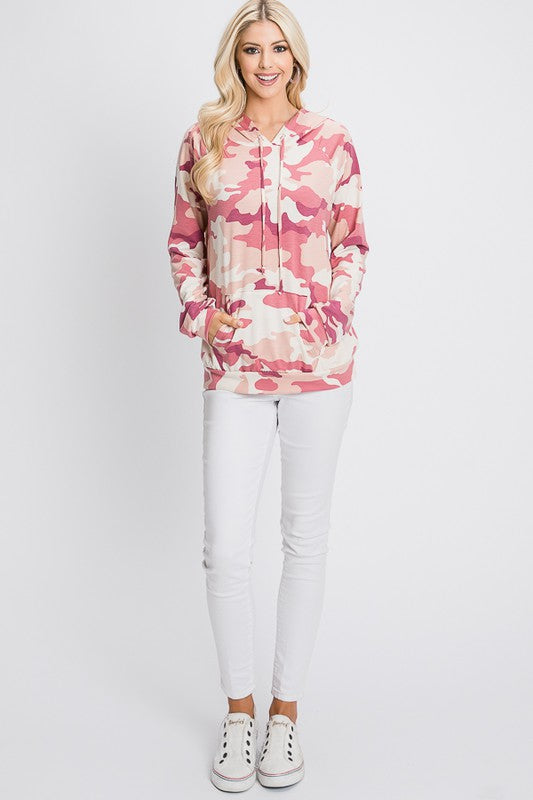 The Brienne - Women's Plus Size Top with Hood