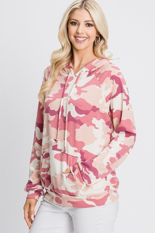 The Brienne - Women's Plus Size Top with Hood