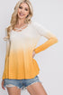 The Shelly - Women's Top in Mustard