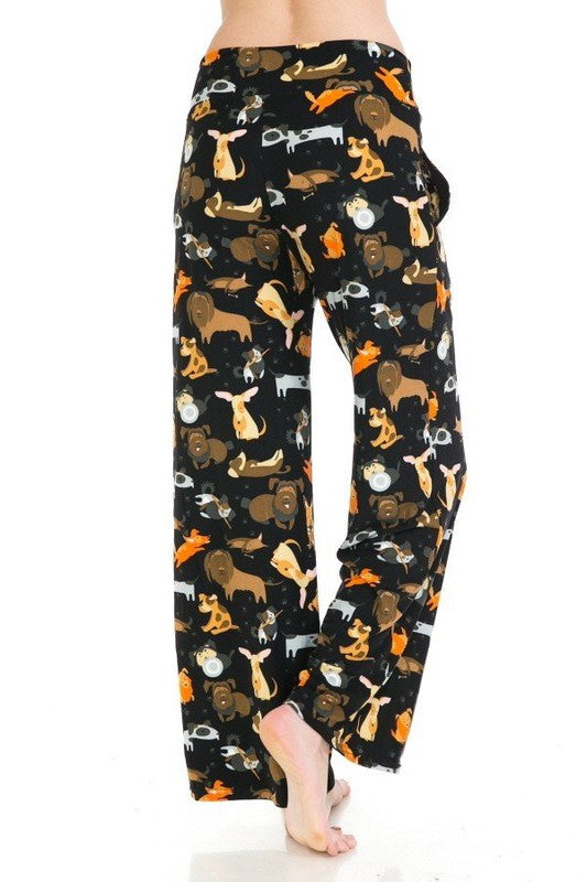 Day at the Dog Park - Women's Pajama Lounge Pant