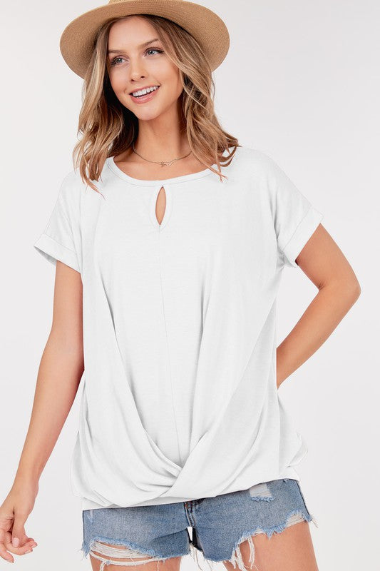 The Christina - Women's Top in Ivory