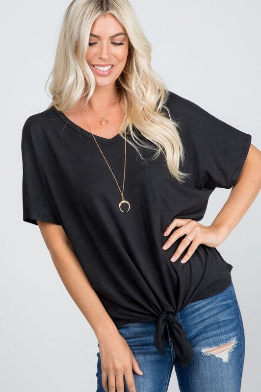 The Nicole - Women's Top in Black