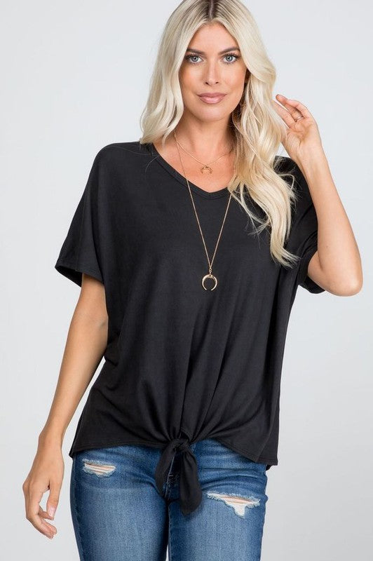 The Nicole - Women's Top in Black