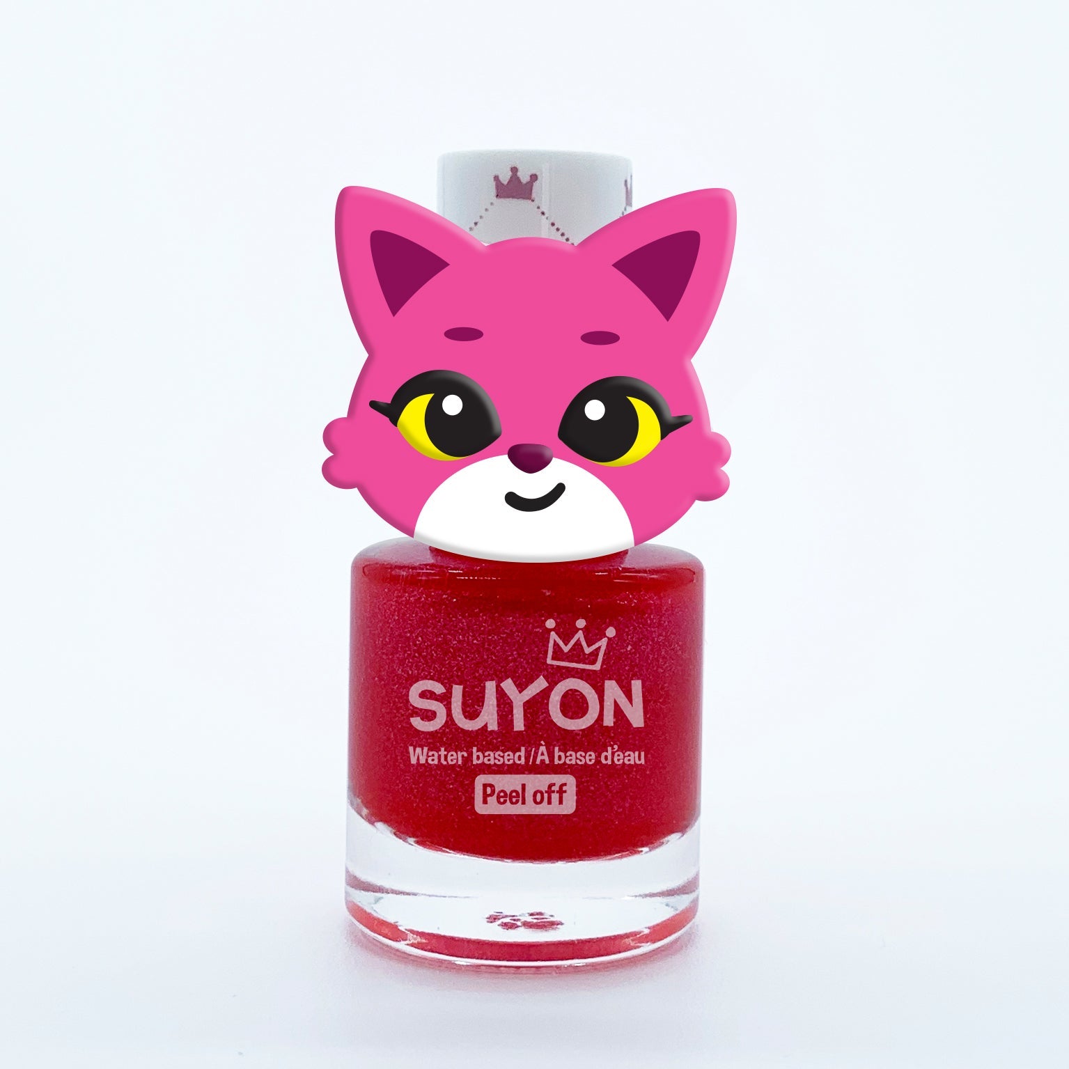 Fox Ring Nail Polish - Deep Dark Red - Water Based Polish