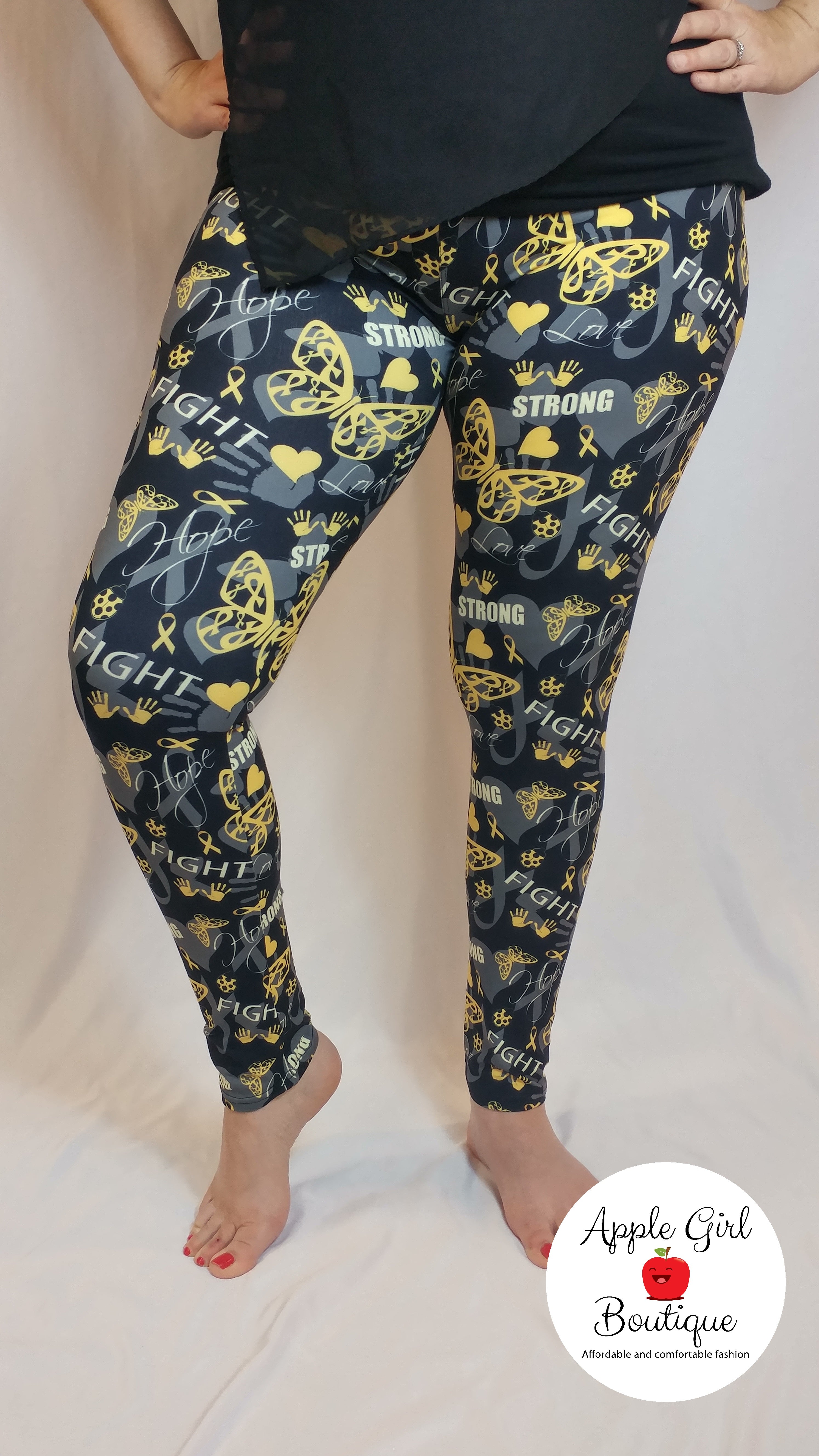 Flying Towards a Cure - Women's Leggings