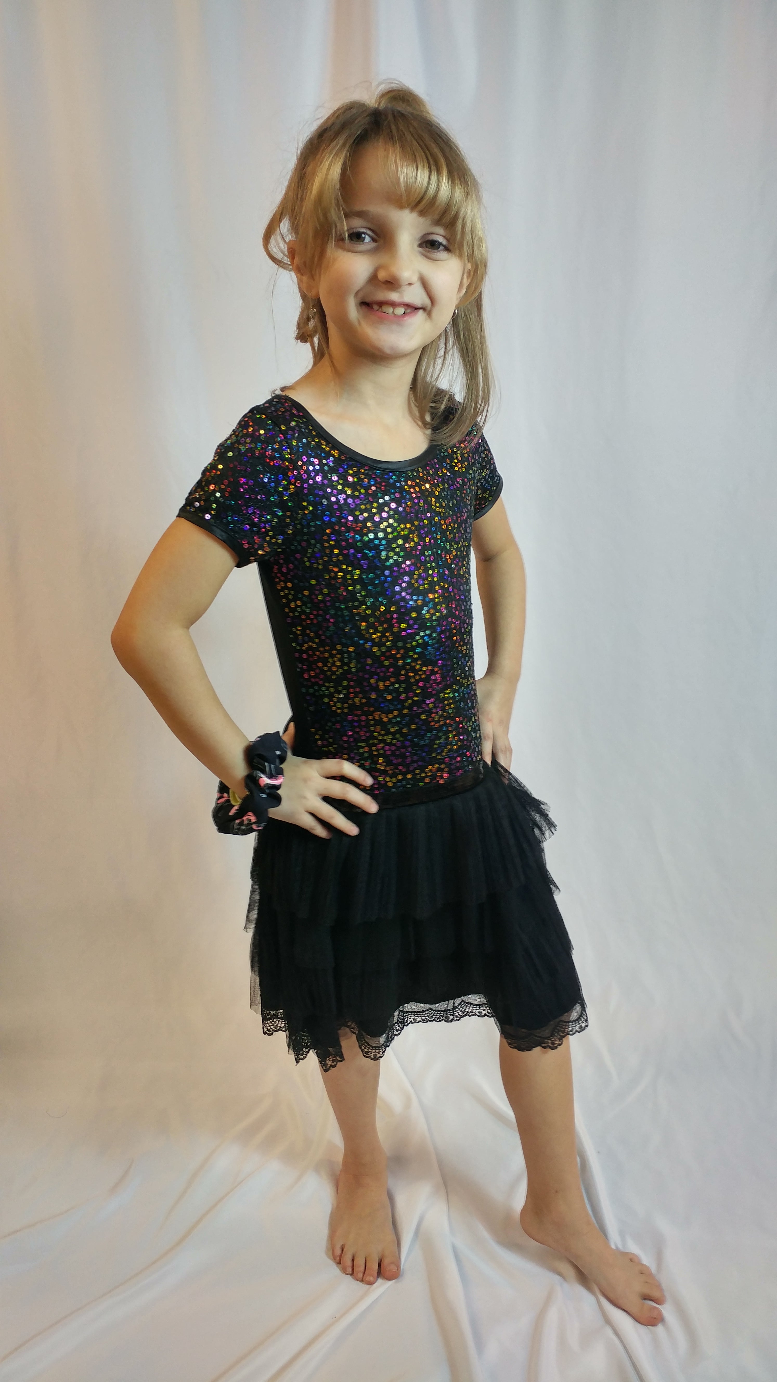 The Gemma - Girls Sequined Dress