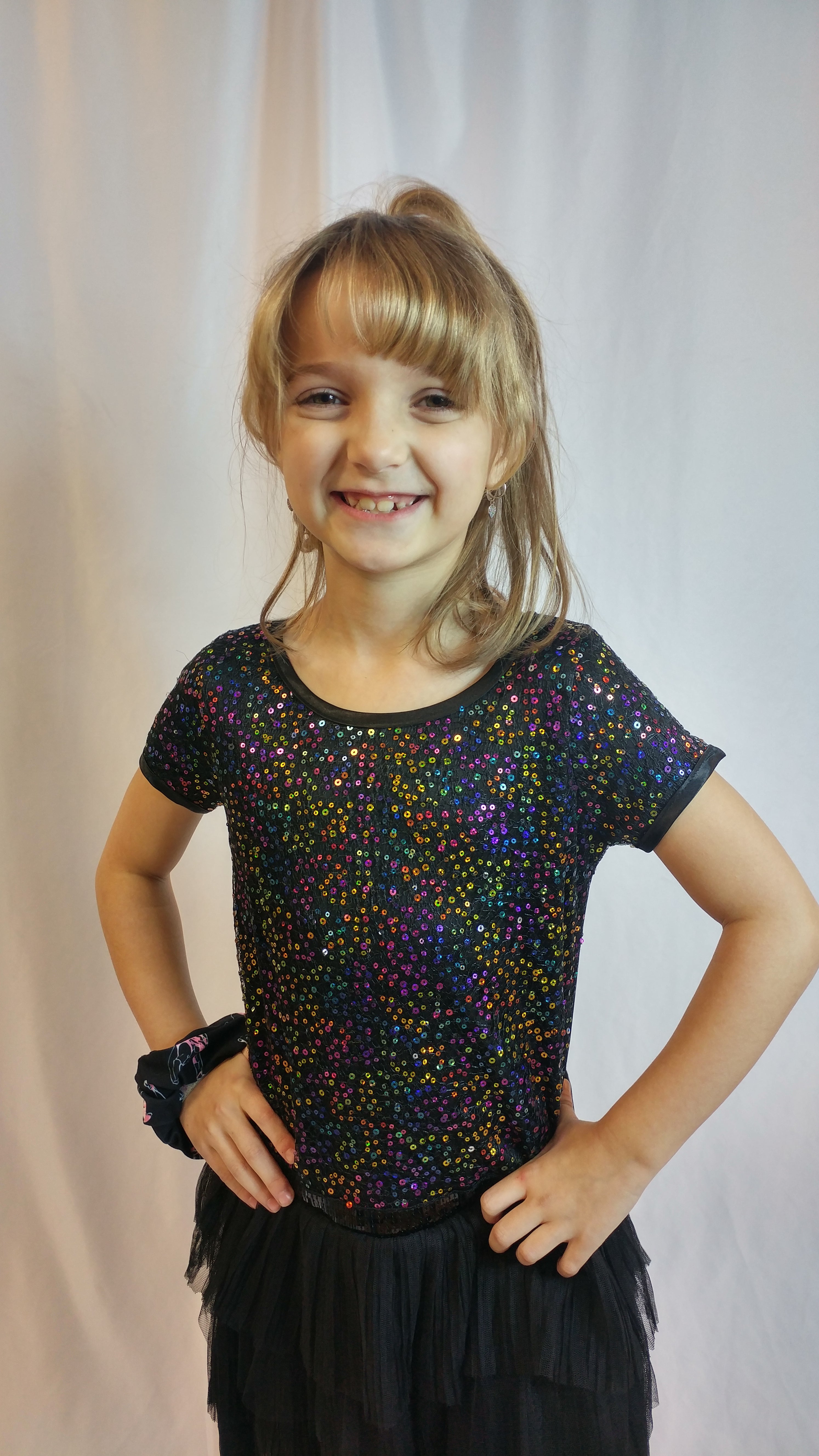 The Gemma - Girls Sequined Dress