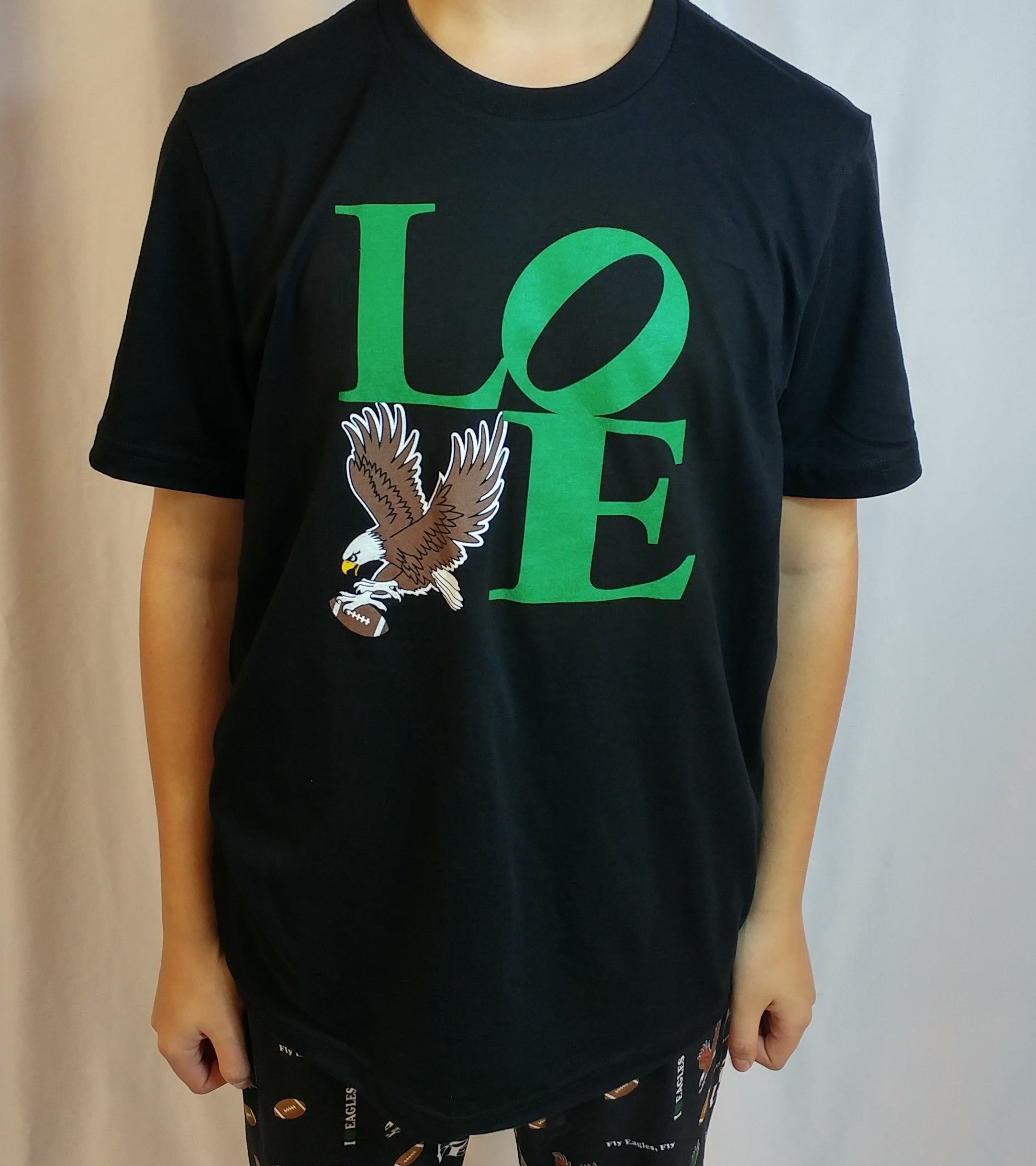 Love My Eagles Crew Neck Tee - Unisex Kids