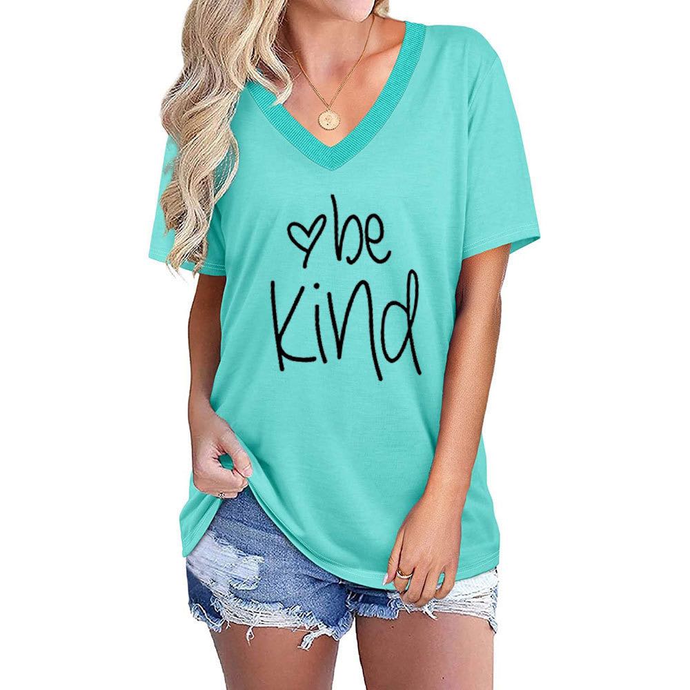 Be Kind - Women's Tee in Mint