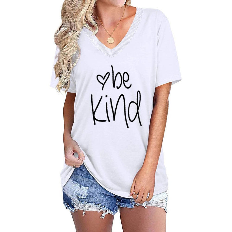 Be Kind - Women's Tee in White