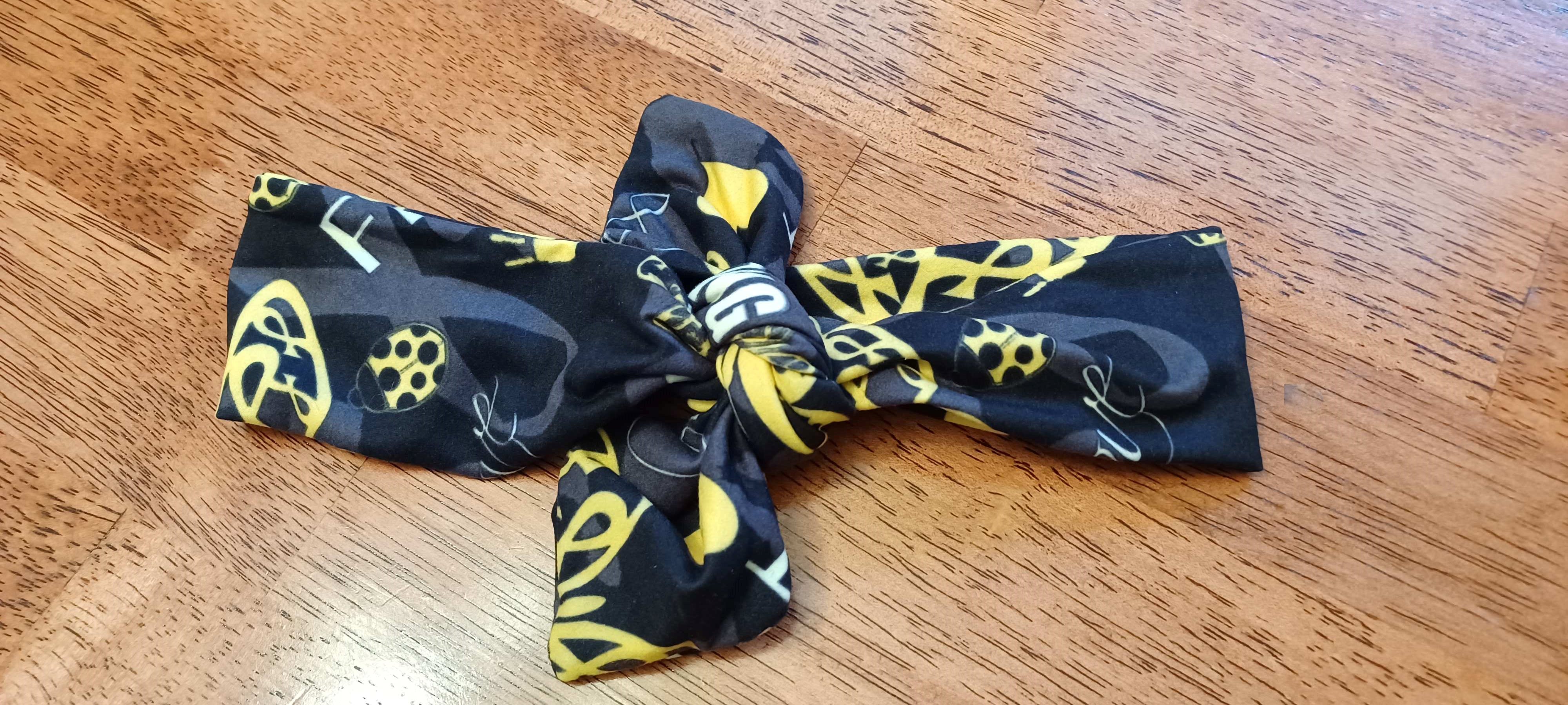 Flying Towards a Cure Childhood Cancer Awareness Headband