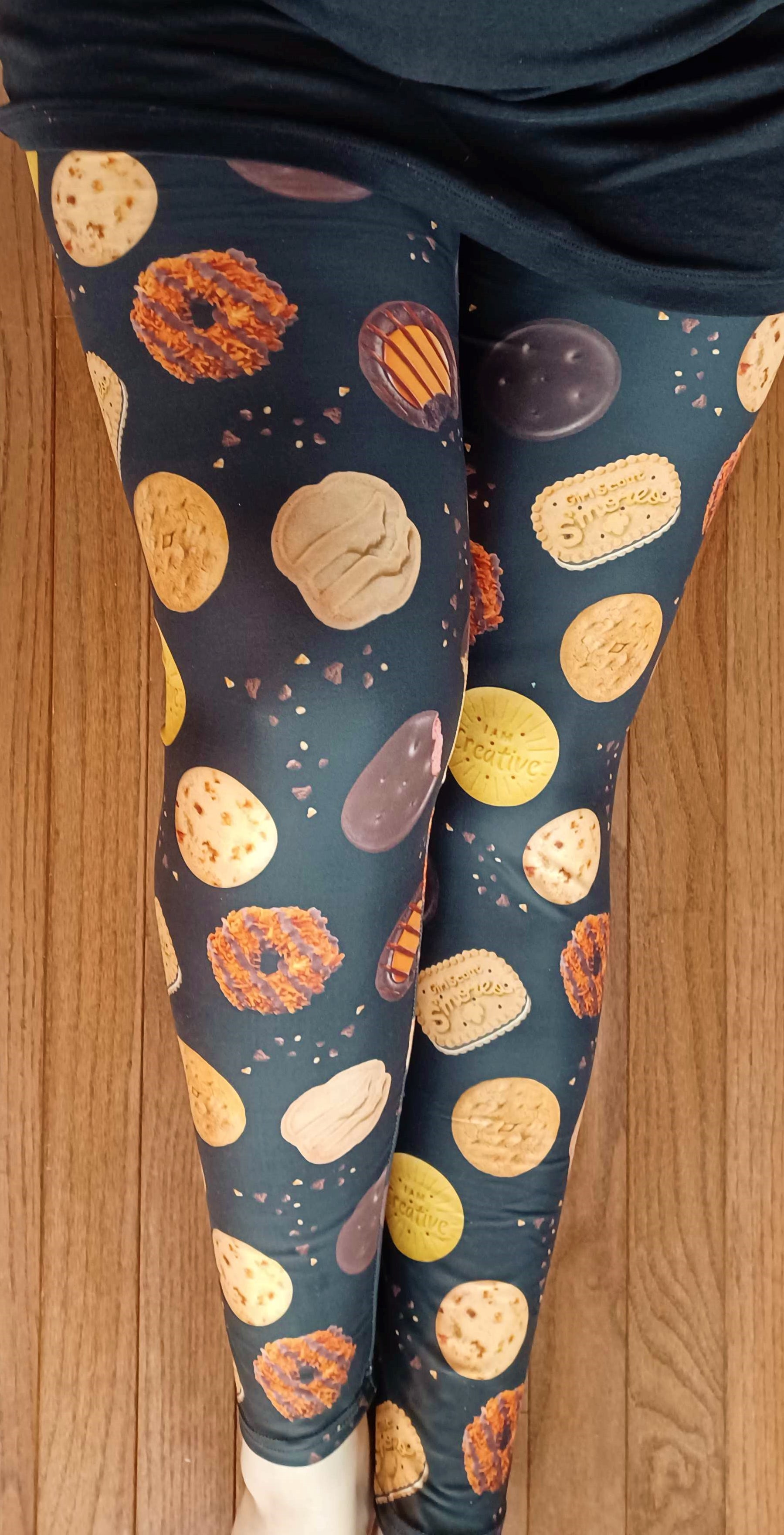 Cookie Munch - Women's Extra Plus TC Size Leggings
