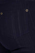 Fashionista Capri Jeggings - Women's One Size in Navy Blue
