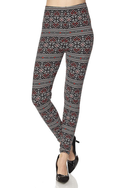 Pixelated Hearts - Women's Plus Size Leggings