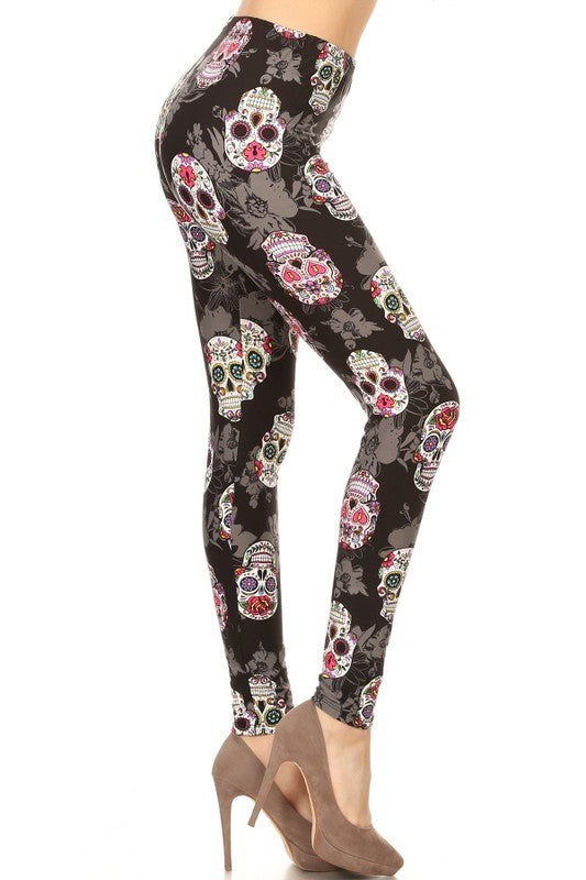 Unlock Skull Kingdom - Women's One Size Leggings