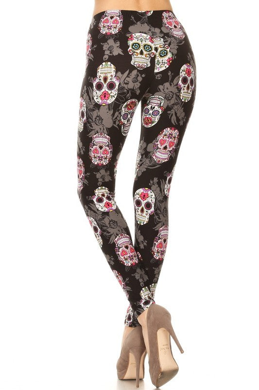 Unlock Skull Kingdom - Women's One Size Leggings