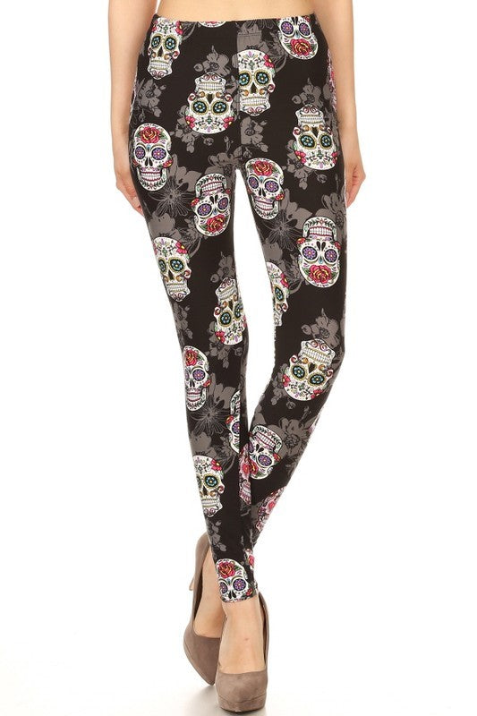 Unlock Skull Kingdom - Women's One Size Leggings