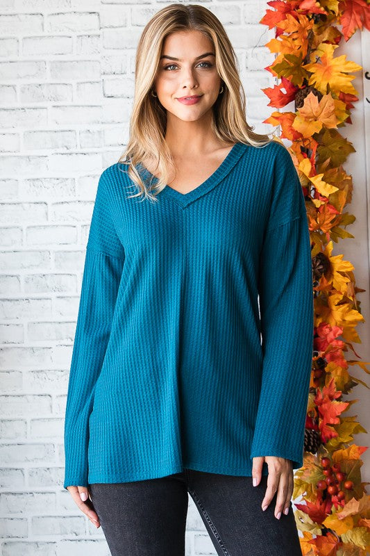 The Melanie - Women's Top in Teal