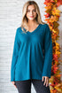 The Melanie - Women's Top in Teal