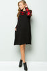 The Courtney - Women's Cowl Neck Dress
