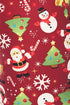 Santa & Frosty - Women's Plus Size Leggings
