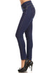 Dark Blue Demi Distressed Jeggings - Women's Plus Size