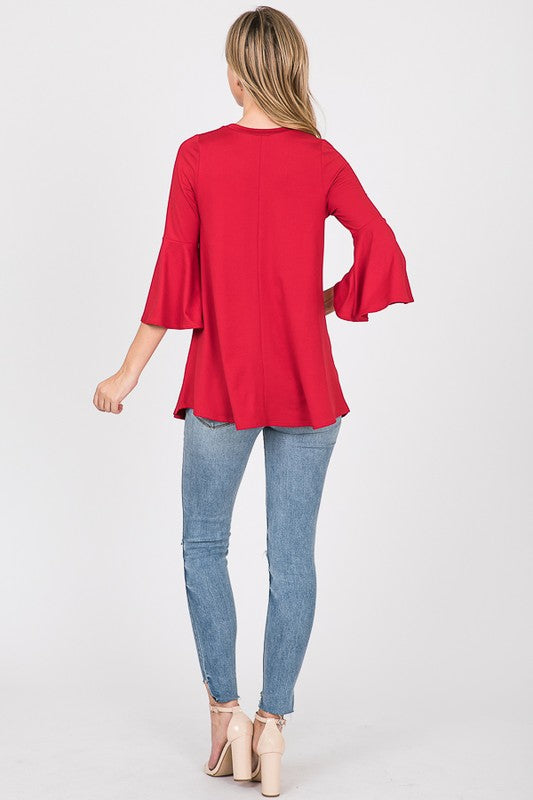 The Joy - Women's Top in Red