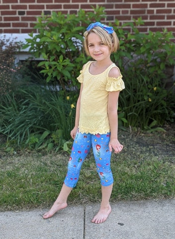 Ocean Princess Capris- Girls