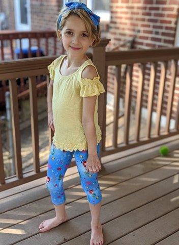 Ocean Princess Capris- Girls