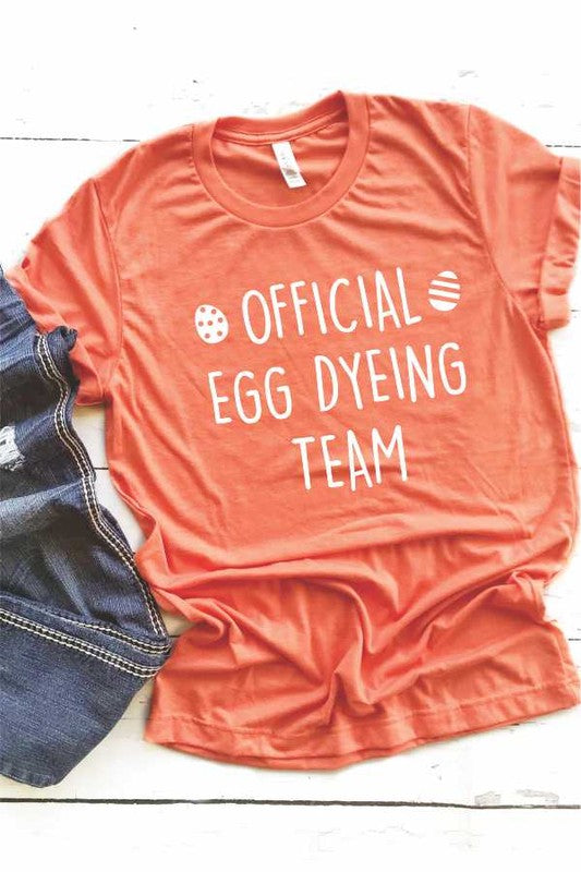 Official Egg Dyeing Team - Women's Tee