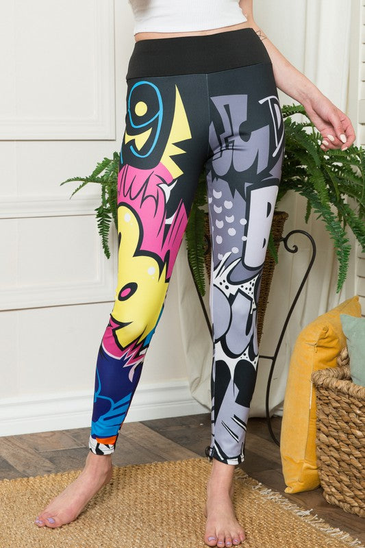 Twisted Comic - Women's Leggings
