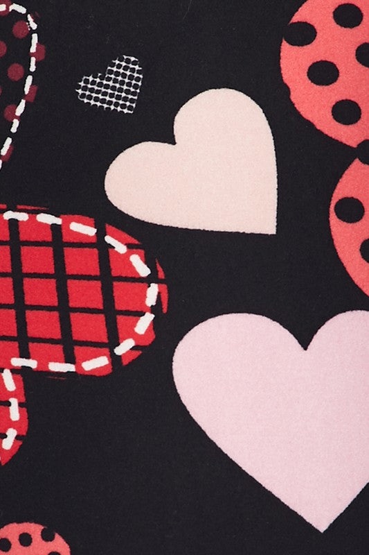 Love Those Patches - Women's Plus Size Leggings